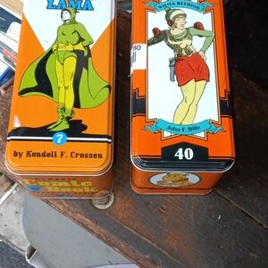 Vintage Comic Book Figures & Pin Sets